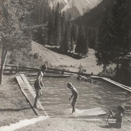 Das alte Schwimmbad