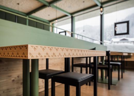 A table at the bistro