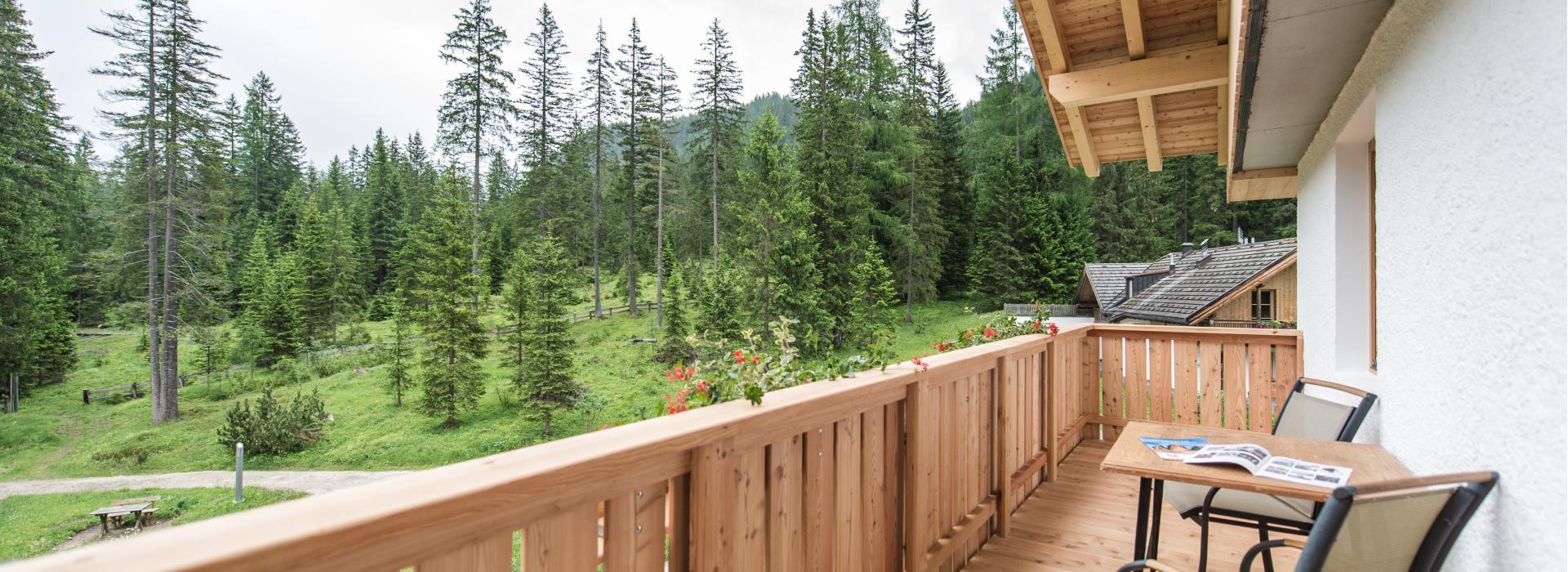 Der Balkon der Family Suite