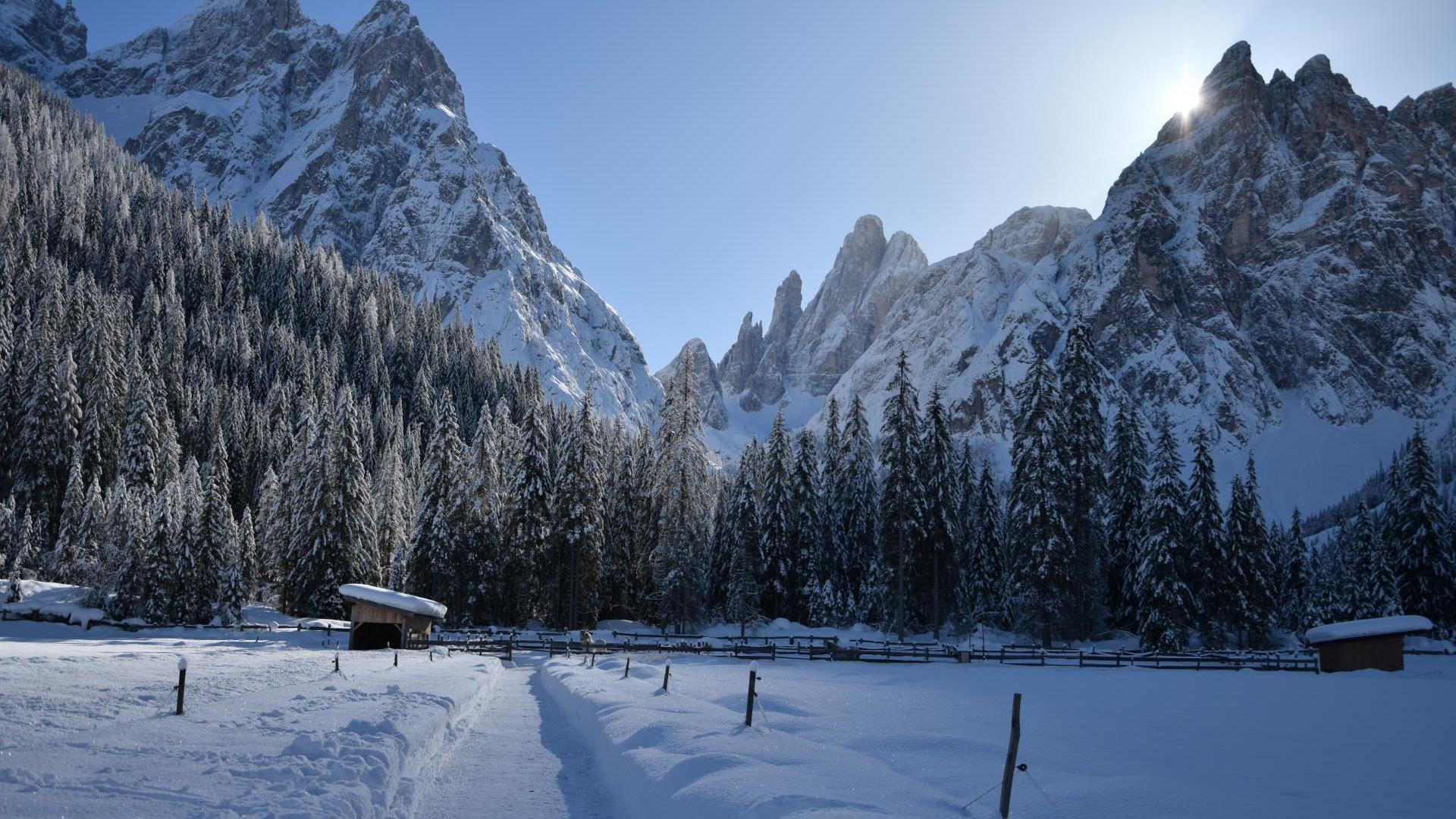 Winter im Fischleintal