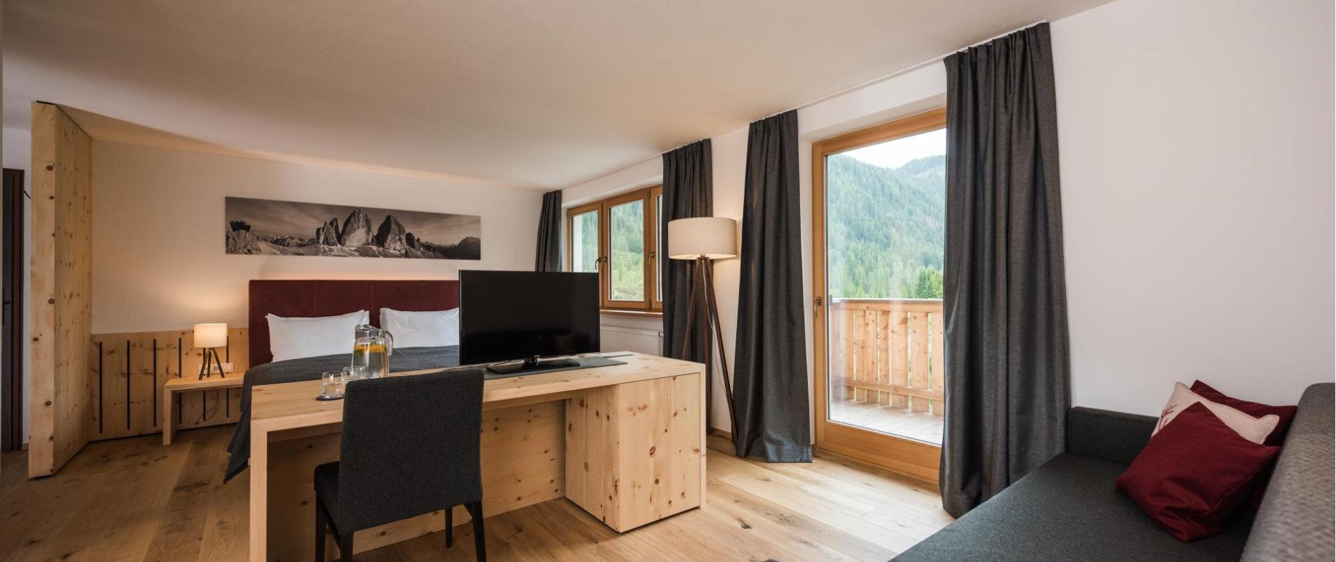 Family Suite mit Balkon und Wohnteil