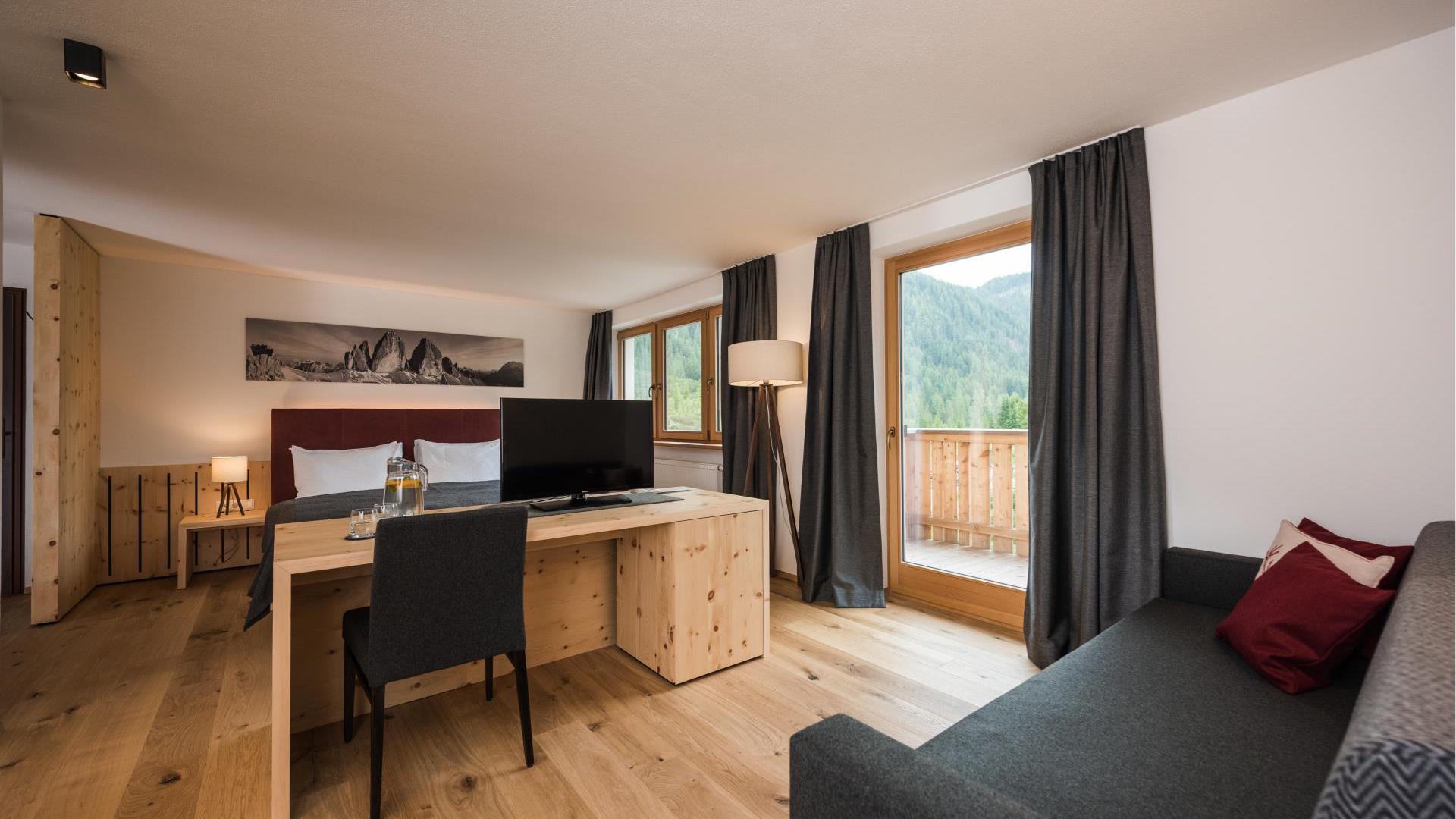 Family Suite mit Balkon und Wohnteil