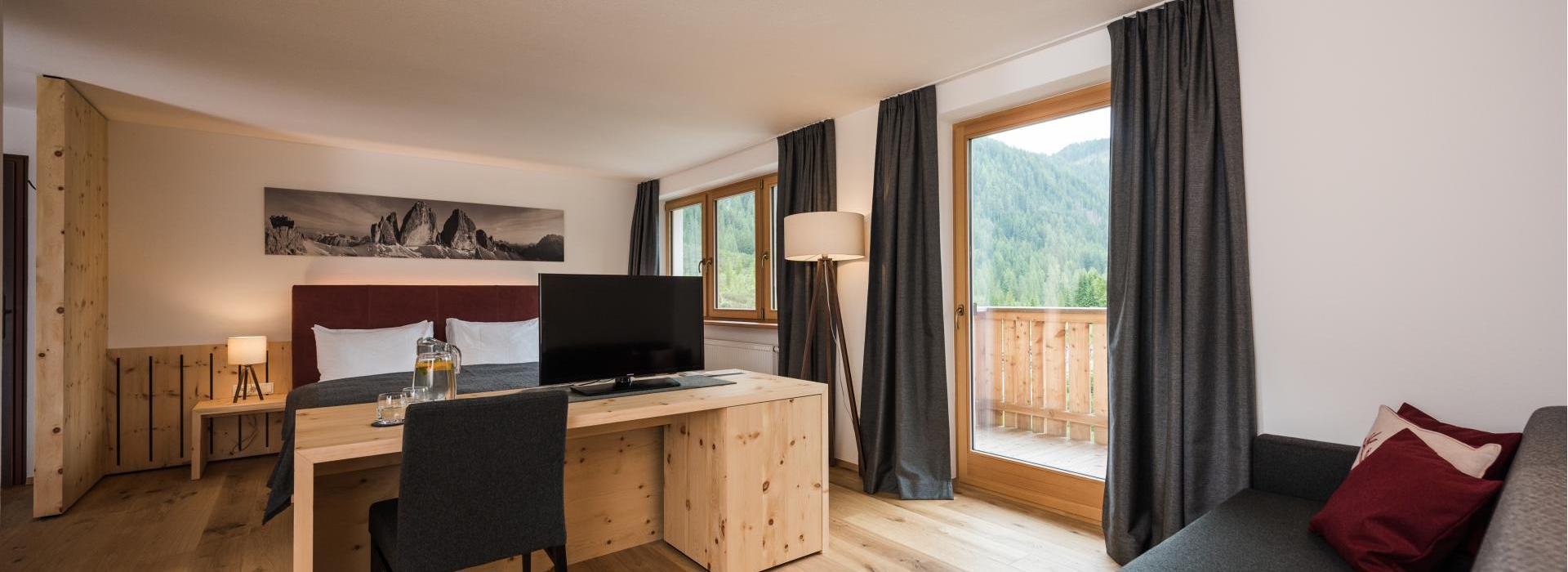 Family Suite mit Balkon und Wohnteil