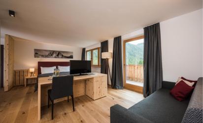 Family Suite mit Balkon und Wohnteil