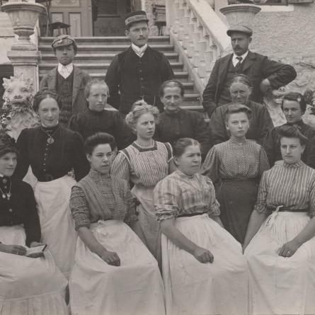 Staff from the past