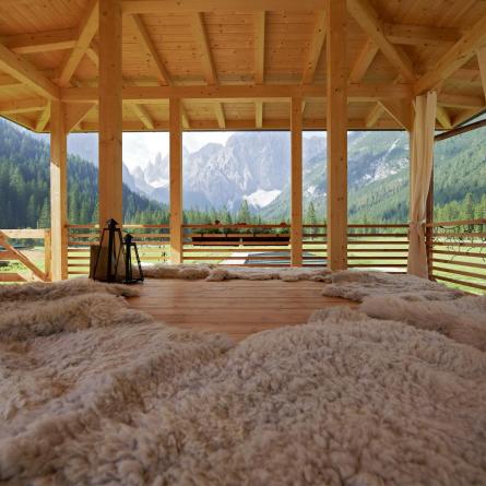 The panorama relaxation room