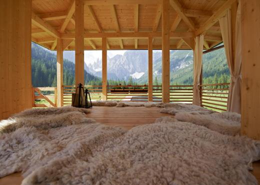 The panorama relaxation room