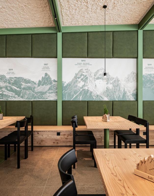 Inside the bistro