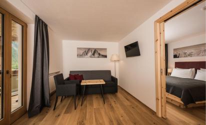 Juniorsuite mit Wohnteil und Balkon