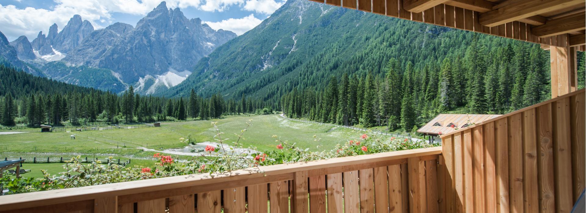 Der Balkon des Einzelzimmers Single Süd