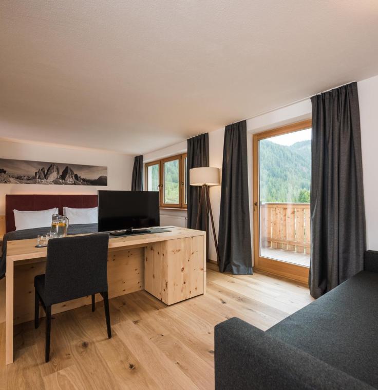 Family Suite mit Balkon und Wohnteil