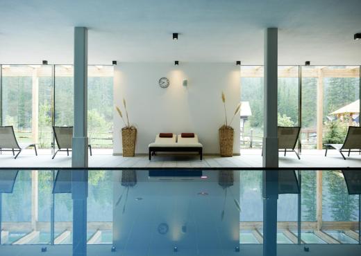 Der Pool im Badehaus