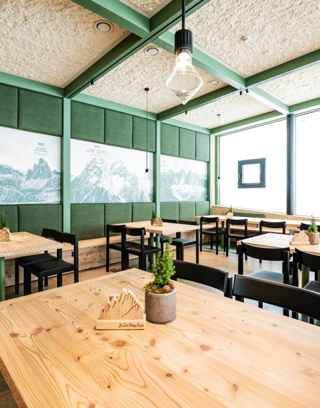 Inside the bistro