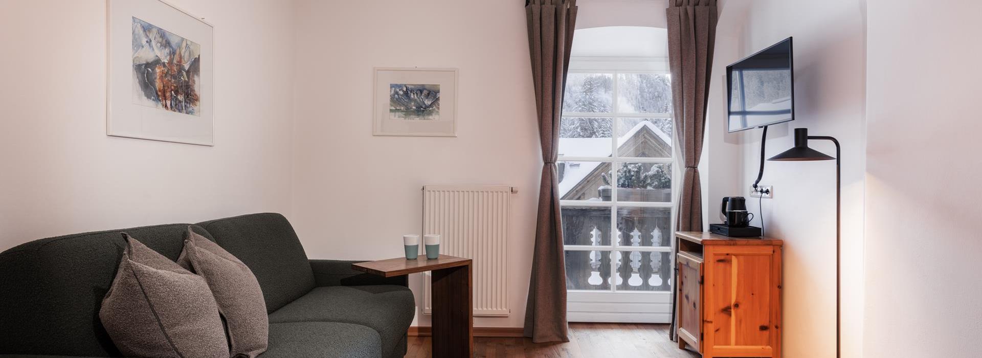 Living area of the Suite Chalet