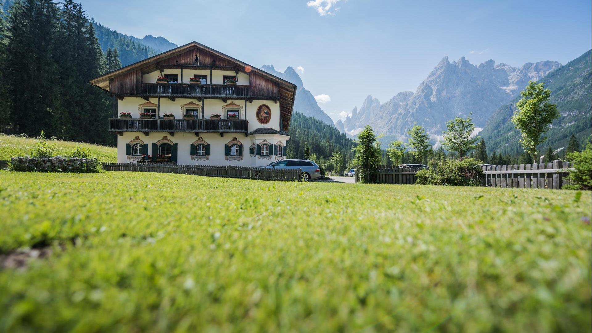 The annexe Alte Post in summer