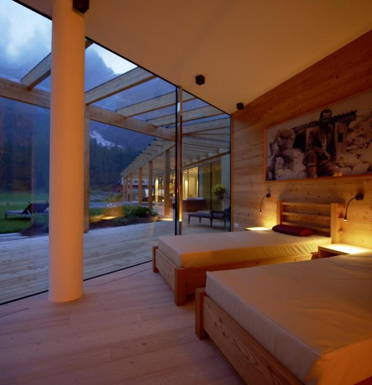 The panorama relaxation area