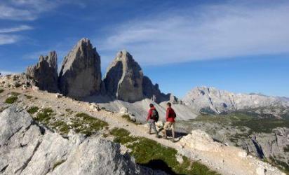 Wanderung zu den Drei Zinnen